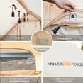 Inflatable Camping Tent with Pump, Glamping Tents, Easy Setup 4 Season Waterproof Windproof