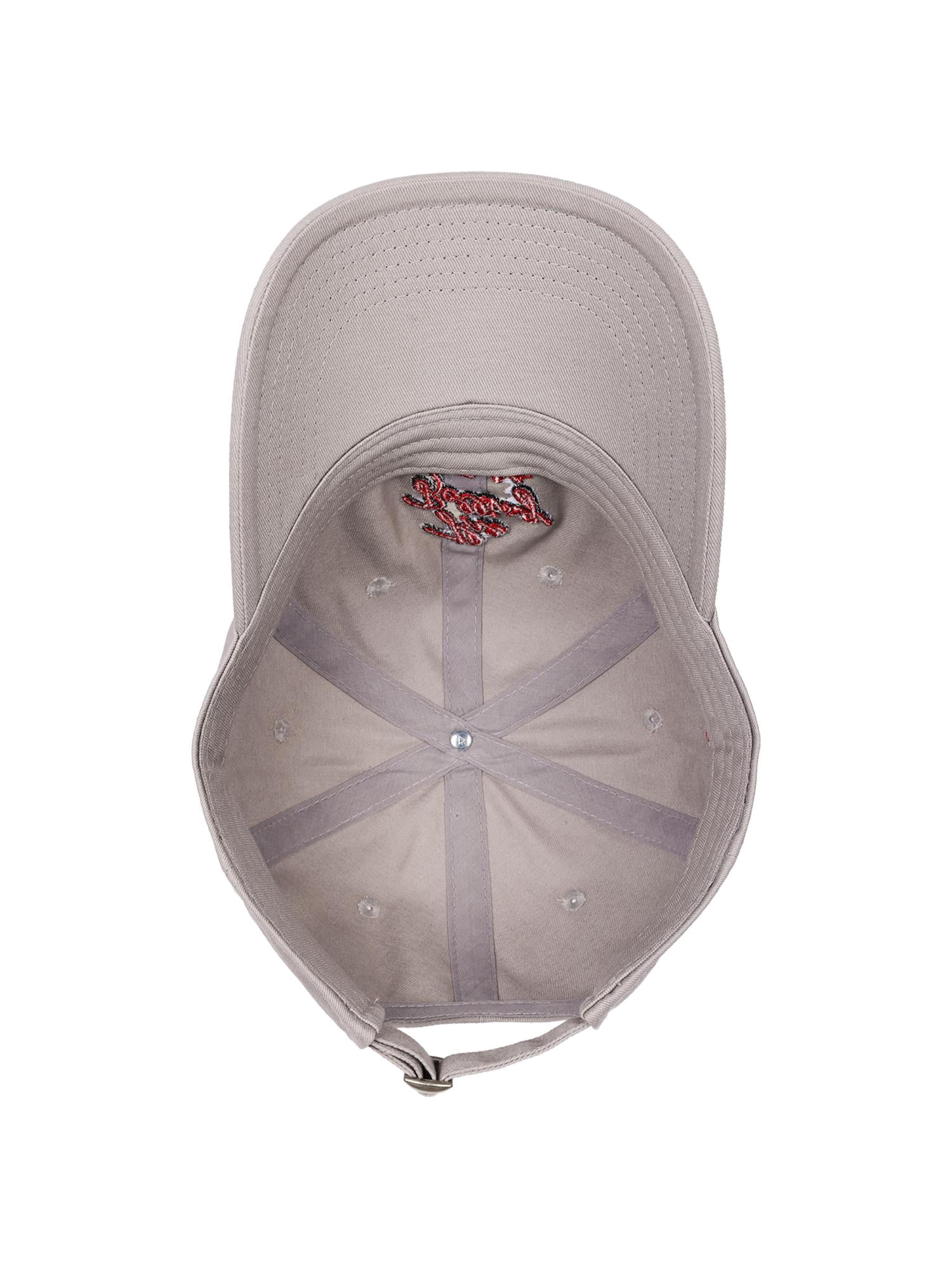 Rolling Stones "Dad" Cap with Rhinestones, Gray, One Size Fits Most