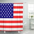 thumbnail image 1 of Cortina de Ducha ABPHQTO con Acento de Estados Unidos y Bandera 160x180 cm, 1 of 1