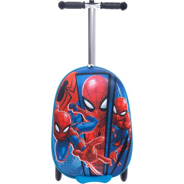 Kids Scooter Spiderman Scooter Bag Spiderman Scooter Suitcase Top