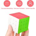 thumbnail image 2 of Speed ​​Cube 4x4 Stickerless, Speed ​​Cube 4x4x4 Magic Cube Christmas Gift for Kids and Adults 。59mm(without Sticker), 2 of 5