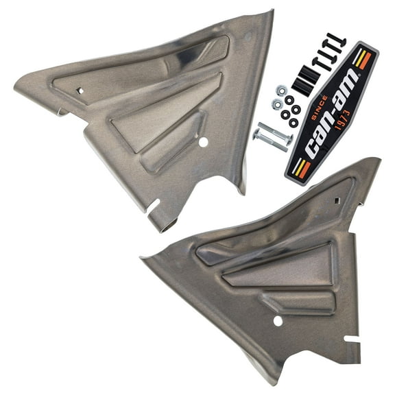 Can-Am 715009214 BRP  Black Front Aluminum A-Arm Protectors