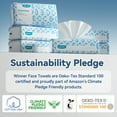 thumbnail image 6 of Winner Clean Towel, 100% USA Cotton Face ToweL, Disposable Face Towelette, Makeup Remover Dry Wipes, Unscented Cotton Tissues for Sensitive Skin, 300 Ct, 6 of 10