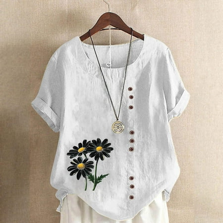 Pohista Women s Tops and Blouses Womens T Shirts Fitted Lightweight Tops & Blouses Womens Short Sleeve Blouses for Work