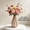 Pink-green, variant on Home Decor Nordic-Style Striped Colorful Ceramic Vase