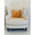 thumbnail image 2 of Plutus Brands Aureila Brown Bronze Luxury Decorative Throw Pillow Double Sided 20" x 20", 2 of 3