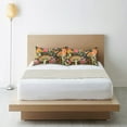 thumbnail image 6 of Yayeee Pillowcase Standard Size Set of 2 Satin Wrinkle Resistant Pillow Case, Colorful Mushroom, 6 of 7