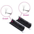 thumbnail image 5 of Fadlash Eyelash Extensions D Curl Easy Fan Lash Extensions 0.07 Mixed Tray 8-14mm Volume Lashes Extensions (0.07-D, Mix 8-14mm), 5 of 5
