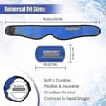 thumbnail image 2 of Wisdom Teeth Ice Pack, Hot And Cold Ice Gel, Great For Wisdom Teeth Pain Relief, Oral Facial Surgery, 2 of 5