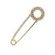 thumbnail image 1 of Broche de diamantes de imitación brillantes Worallymy Pin de diseño Simple para fiesta banquete insignia para ropa Pin suéter decoración de camisa BC18Y1009-2 Worallymy JD735811140, 1 of 7