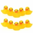 thumbnail image 2 of 10 Piezas Amarillo Bebé Niños Baño Juguetes Lindo Caucho Chillón Ducky Sunnimix Juguete de baño, 2 of 8