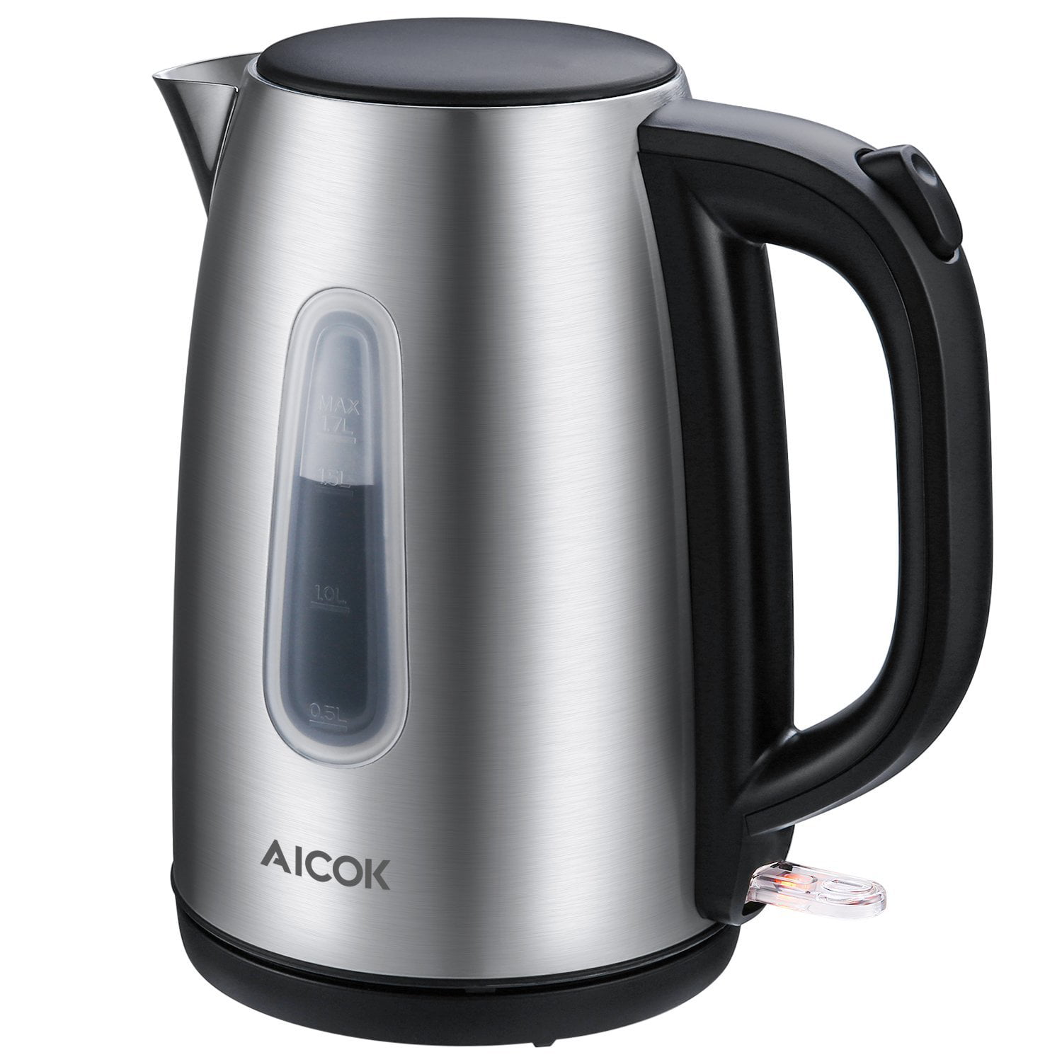 Mainstays 1.7-Liter Electric Kettle 1500W, Powerful Rapid-boil, Stylish  Concise