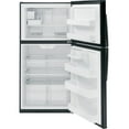thumbnail image 3 of GE APPLIANCES GIE21GTHBB top freezer freestanding refrigerator, 3 of 5