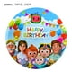 thumbnail image 4 of Decoración para fiestas de cumpleaños con dibujos animados de Disney COCoOMELONS, vajilla desechable para baby shower, fondo con globos, 4 of 5