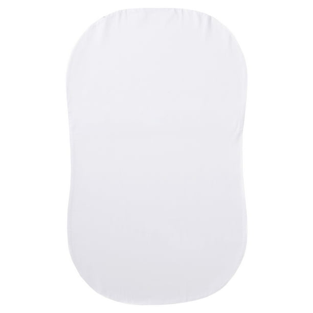 HALO Bassinest Sheet 100 Organic Cotton White Woven