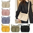 thumbnail image 3 of Crossbody Bags Women Multi Pocket Shoulder Bag Waterproofs Nylon Messenger Purse, 3 of 20