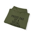 thumbnail image 4 of Social worker Dad Hoodie Gifts Hooded Sweatshirt Pullover Shirt, 4 of 4