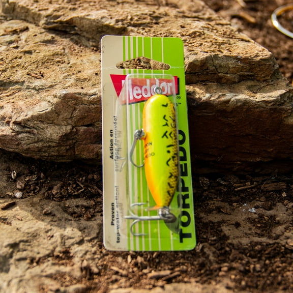 PR HEDDON Baby Torpedo Topwater Brown Crawdad 2 1/2" 3/8 oz.