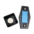 thumbnail image 2 of Soporte para tiza de billar - Accesorios profesionales para billar - Caja para guardar la tiza con clip de fácil transporte, ideal para aficionados negro, 2 of 8