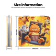 thumbnail image 3 of Zufioo Garfield for Portable Pocket Makeup Mirror, Foldable Handheld Magnifying Beauty Mirror Suitable for Wallet Handbag for Women-Square, 3 of 9