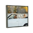 thumbnail image 4 of Stupell Industries Dogs Driving Convertible Animals & Insects Photography Gray Floater Framed Canvas Art Print Wall Art, 21 x 17, 4 of 10