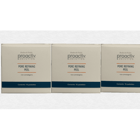 Proactiv Pore Refining Peel Pore Minimizer, Exfoliates 15 Single Use Pads 3 Boxes 45 Total (The Best Pore Minimizer Product)