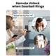 thumbnail image 4 of Smart Lock SohoTeco, entrada sin llave, con asa, cerrojo WiFi, 4 of 8