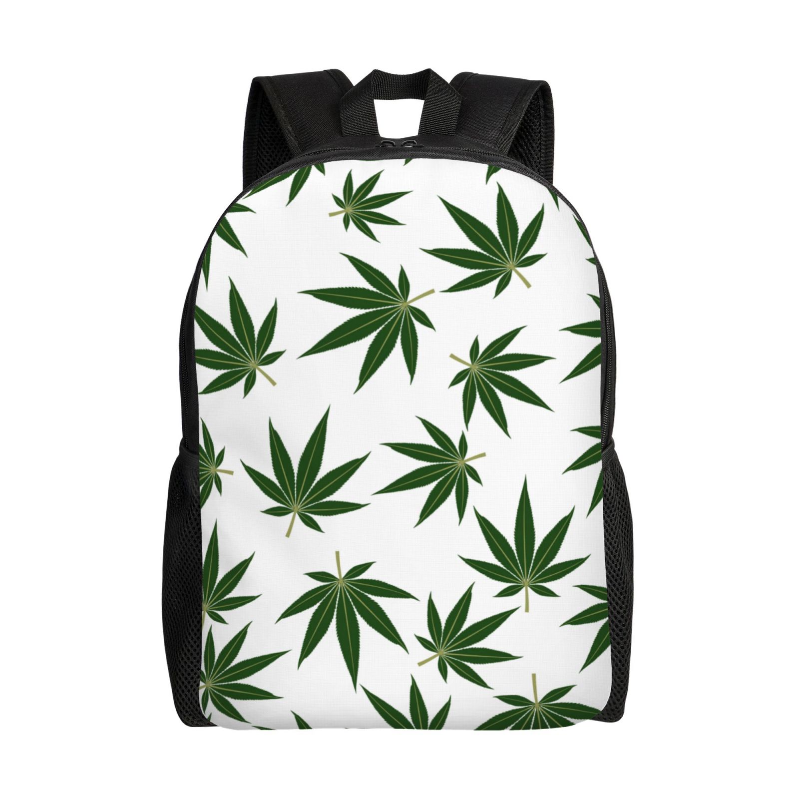 Marijuana Leaf (7) Travel Backpack for Men Women 15.6 Inch Classical