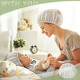 thumbnail image 4 of QZS 4Pcs Sleeping Hair Nets Bonnets,Elastic Band Bath Hair Hats,White Nets Sleep Caps for Salon,Breathable Mesh Sleep Bonnets for Clean,Wash Face,Bath, 4 of 6