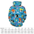 thumbnail image 2 of The Powerpuff Girls Unisex Sweatshirts Loose Pullover Sweater Hooded Hoodie 3D Printing Jacket Winter Fall Clothes 6XL, 2 of 7