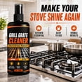 thumbnail image 2 of BBQ Grill Cleaner Spray, 100ml Rust and Grease Remover, Heavy Duty Descaling Solution for Metal Grates and Stoves, 2 of 7