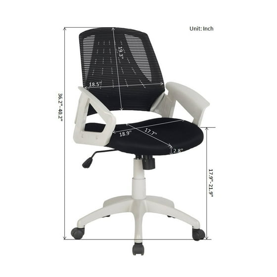 Viva Office Eiffel Tower Shape Mid Back Task Chair Com
