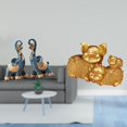 thumbnail image 2 of Escultura Moderna De Resina De Elefante Y Cerdo, Adorno Coleccionable, Artesanía Para Escritorio, Estantería De Oficina, Entrada, Centro De Mesa, Decoración, Regalos., 2 of 8
