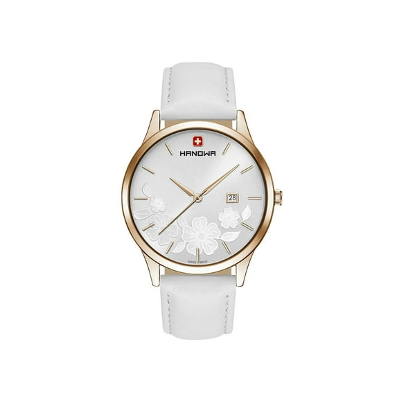 Hanowa Nature Stainless Steel Gold Dial Quartz Ladies Watch 16-4086.09.001