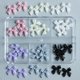 thumbnail image 4 of Accesorios para manicura profesional, accesorios para manicura con lazo 3D, mezcla de flores acrílicas, purpurina, diamantes de imitación, 30 piezas, 4 of 4