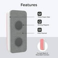 thumbnail image 3 of czcpp-LOUKIN 2 Pack Magnetic Dry Erase Eraser, Whiteboard Eraser, Glass Board Eraser(Pink), Two Bottles of 3.4 oz Whiteboard Cleaner Included, for Classroom, Home and Office Use, 3 of 4