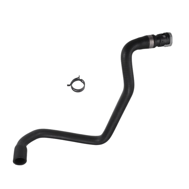 Conjunto de manguera del sistema de refrigeración Unique Bargains para Ford C-MAX No.8V6118C553ADG | Manguera de desbordamiento de refrigerante del motor negra 1 pieza