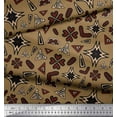 thumbnail image 3 of Soimoi Crepe Silk Fabric Flower Artistic Printed Fabric 1 Yard 42 Inch Wide, 3 of 3