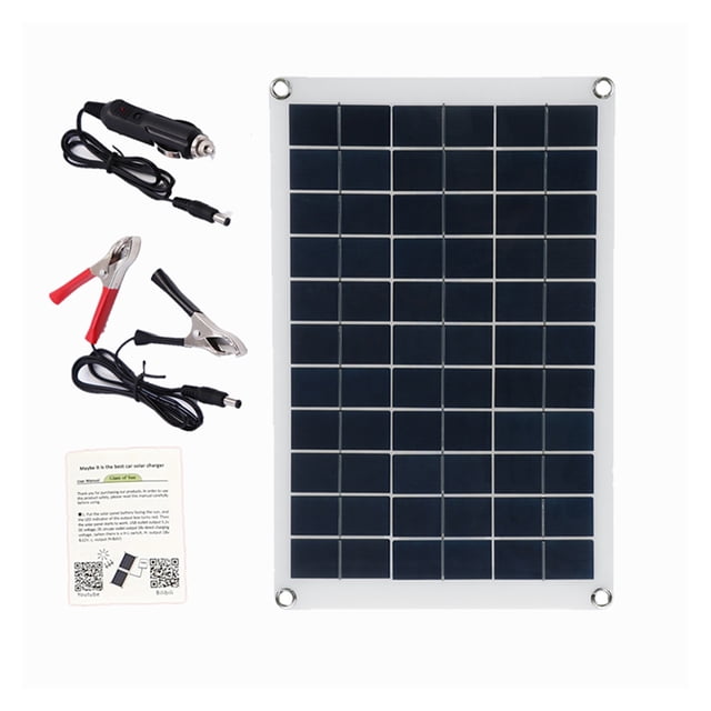 100W Solar Panel Kit Complete 12V USB With 100A Controller Solar Cells for Car Capming Yacht RV Moblie Phone Battery Charger ,Easy to Install