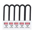 thumbnail image 1 of Candado industrial Simple Safe Door Door Hardware Professional Lockout Conjuntos Multifuncionales Inicio Cerraduras para empresas Industrias Blanco 5 piezas Yuarrent TO001359-06B, 1 of 6