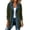 Green, variant on Denim Patchwork Jackets for Women Corduroy Shacket Shirts Long Sleeve Button Down Knit Blazer Denim Trimmed Sweater Jacket Casual Collared Workout Fall Fashion Outfits