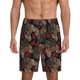 thumbnail image 1 of Balery Hearts and French Bulldog Pantalones cortos de pijama de punto de algodón para hombre con cinturilla y bolsillos-4X-Large, 1 of 6