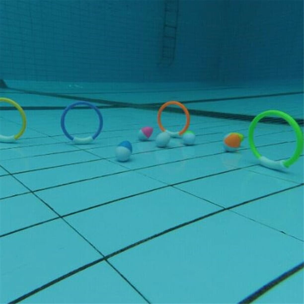 Cerceau Enfant Lot De 4 Anneaux De Plongée Piscine Enfant – Jouets Natation Colorés – Diam. 13,75 Cm – PVC Souple & Flottant – Entraînement Apnée & Récupération Cerceau Enfant Lot De 4 Anneaux De Plongée Piscine Enfant – Jouets Natation Colorés – Diam. 13,75 Cm – PVC Souple & Flottant – Entraînement Apnée & Récupération