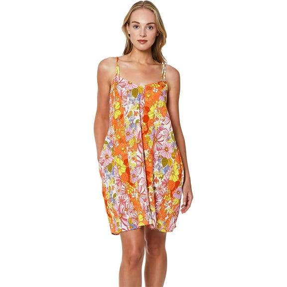 Fresh Cuts Beach Dress In Multi Size Small