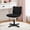 Black, variant on Carolayne 13.8-18.9'' Adjustable Vanity Chair, 360° Swivel Upholstered Ottoman Stool for Makeup Room Living Room, Beige