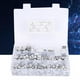thumbnail image 3 of 315 piezas de manguitos de engarce de aluminio M1.2 M1.5 M2 M2.5 M3 M4 M5 M6 piezas de hardware, 3 of 12
