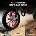 thumbnail image 5 of Gpower Gasoline 49cc Dirt Bike for Kids 6-15,2-Stroke Gas Power Mini Dirt Bike,Red, 5 of 8