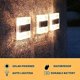 thumbnail image 5 of 2 pcs Solar wall light outdoor IP65 Waterproof Porch Lamp, 5 of 5