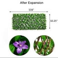thumbnail image 3 of JLFNYA Privacy Screen,Expandable Fence Privacy Screen for Balcony Patio Outdoor,Decorative Faux Ivy Fencing Panel,Artificial Hedges (Single Sided Leaves), 3 of 8