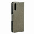 thumbnail image 2 of Allytech Galaxy A50 Case, Slim Fit PU Leather Folio Butterfly Embossed Shockproof Wrist Hand Strap Flip Cards Holder Wallet Case TPU Back Cover for Samsung Galaxy A50, Gray, 2 of 8